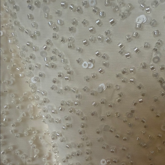 Cache Ivory Beaded Blouse - Picture 3 of 3